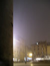 Italy 2004.Downpour in Rome.Shot from underthe porticoof Panteon